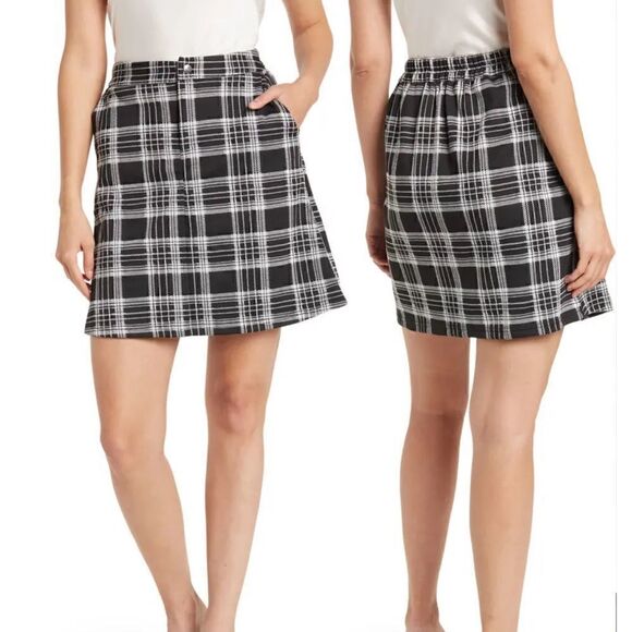 Vero Moda | Fidela Plaid Skirt - Picture 1 of 6